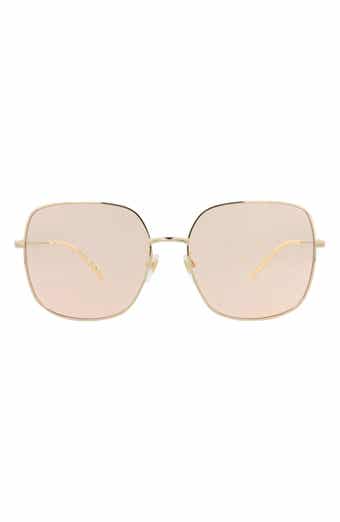 Gucci 59mm Rectangular Sunglasses