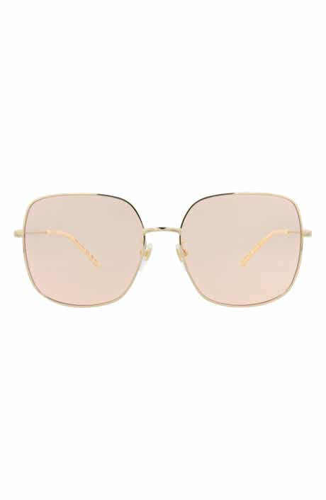 Gucci 59mm Rectangular Sunglasses
