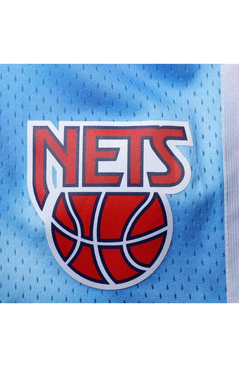 Mitchell & Ness Men's Mitchell & Ness Blue New Jersey Nets Big & Tall Hardwood Classics Team Swingman Shorts, Alternate, color, Blue