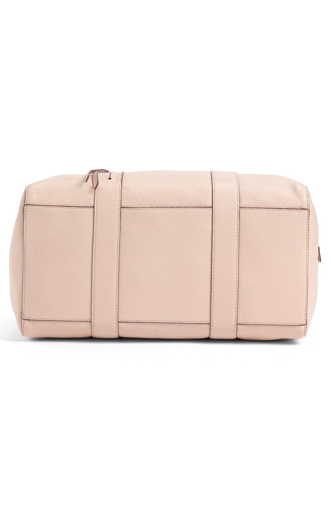'Brody' Leather Satchel, Alternate, color, LIGHT OAK