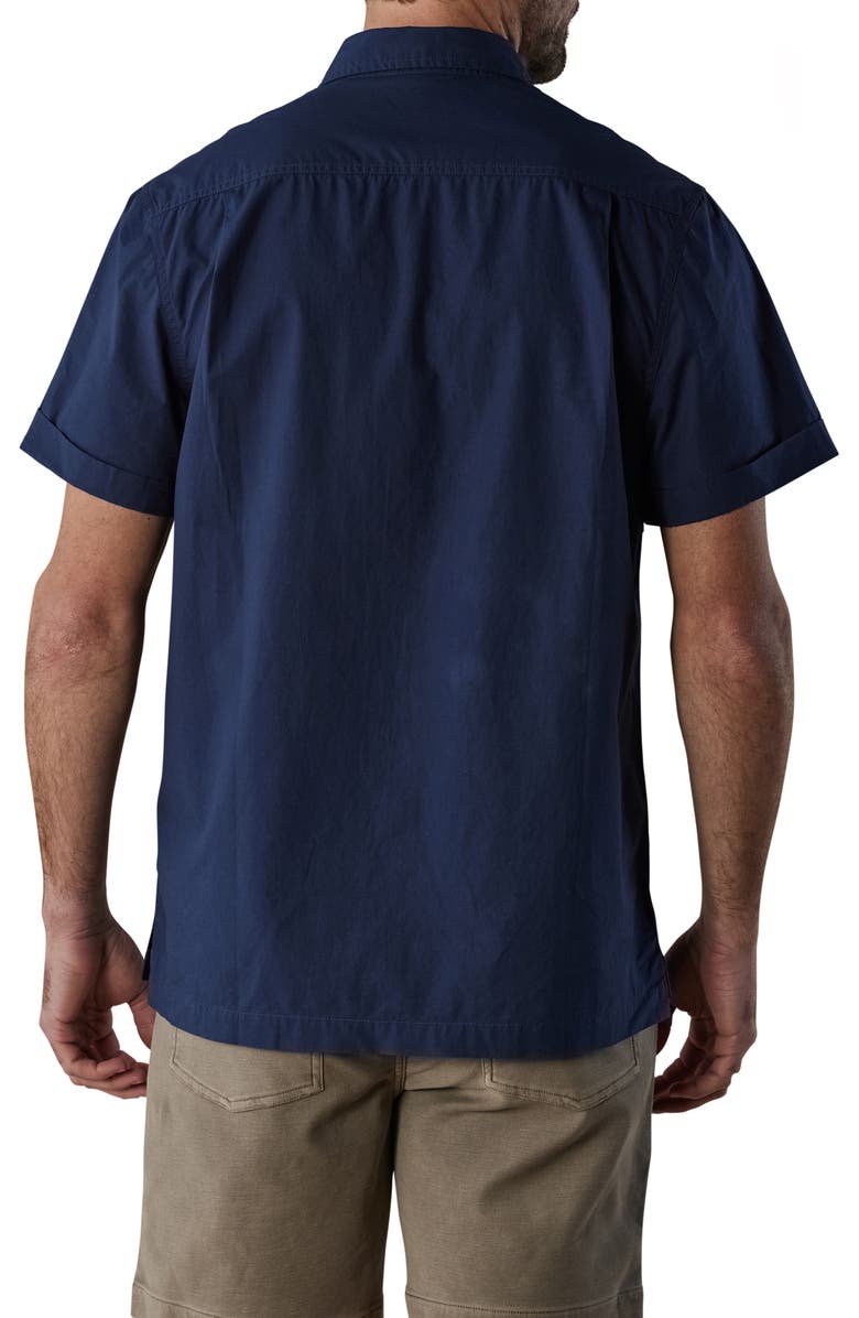 The Normal Brand Expedition Short Sleeve Button-Up Shirt, Alternate, color,
