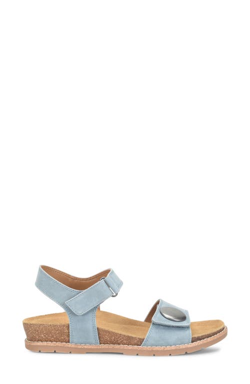 Comfortiva Gwen Wedge Sandal In Quarry Blue