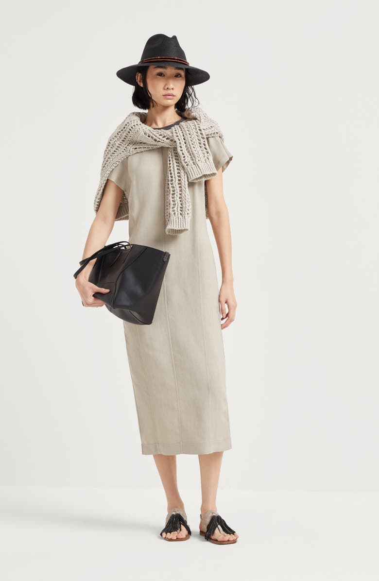 Brunello Cucinelli Dress with monili, Alternate, color, 