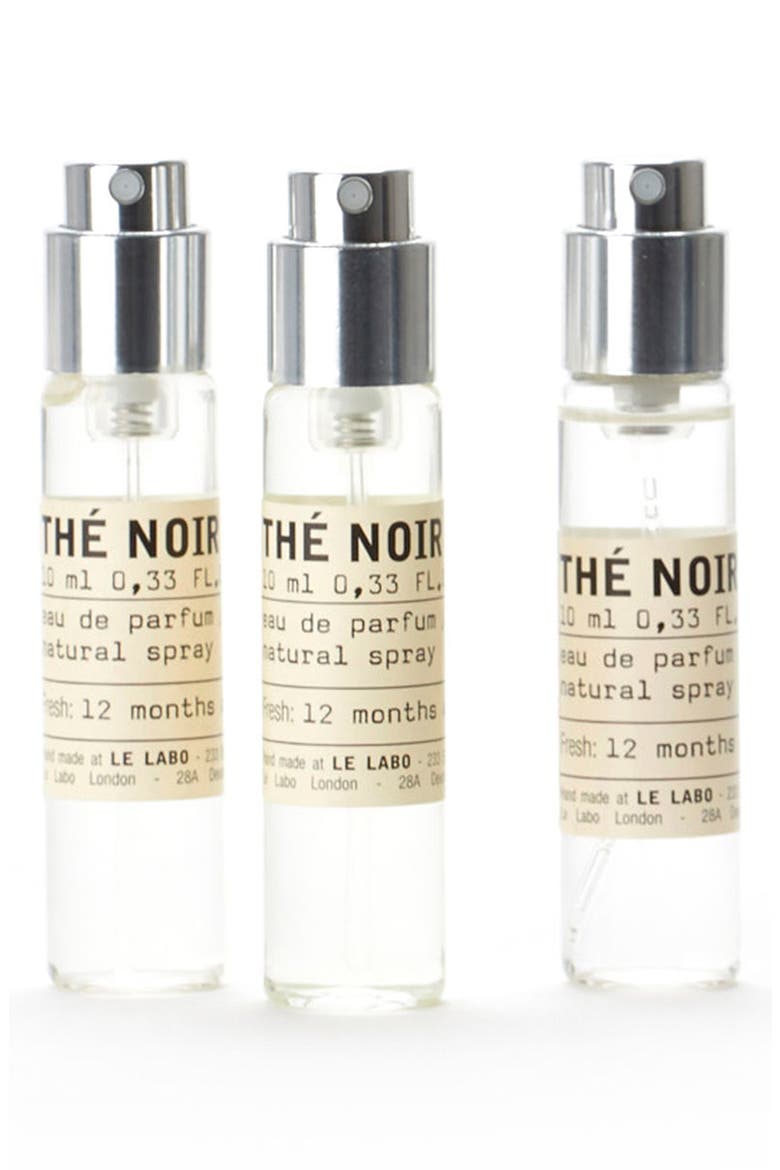 Thé Noir 29 Eau de Parfum Travel Tube Refill Trio, Main, color, NO COLOR