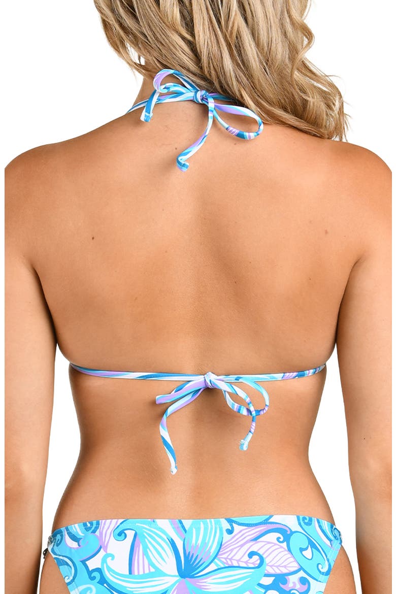 Good Triangle Bikini Top, Alternate, color, BLUE MULTI