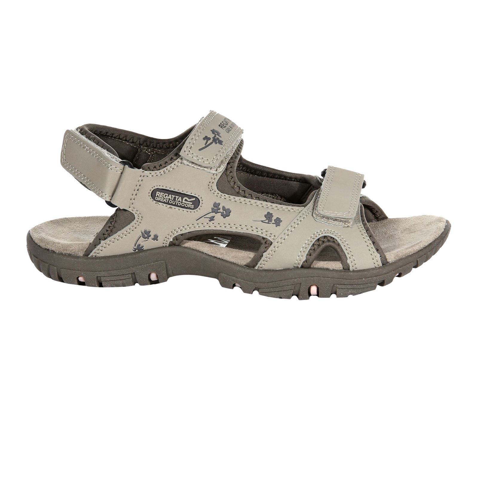 Haris Sandals, Alternate, color, Parchment and Treetop
