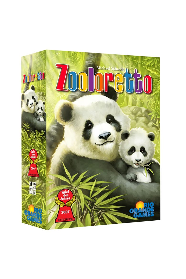 Rio Grand Games Zooloretto Animal Set Collecting Card Game, Age 14+, Main, color, Multicolored
