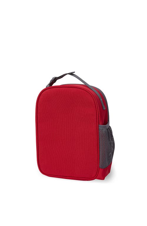 Lands' End Kids Insulated Soft Sided Lunch Box In Red