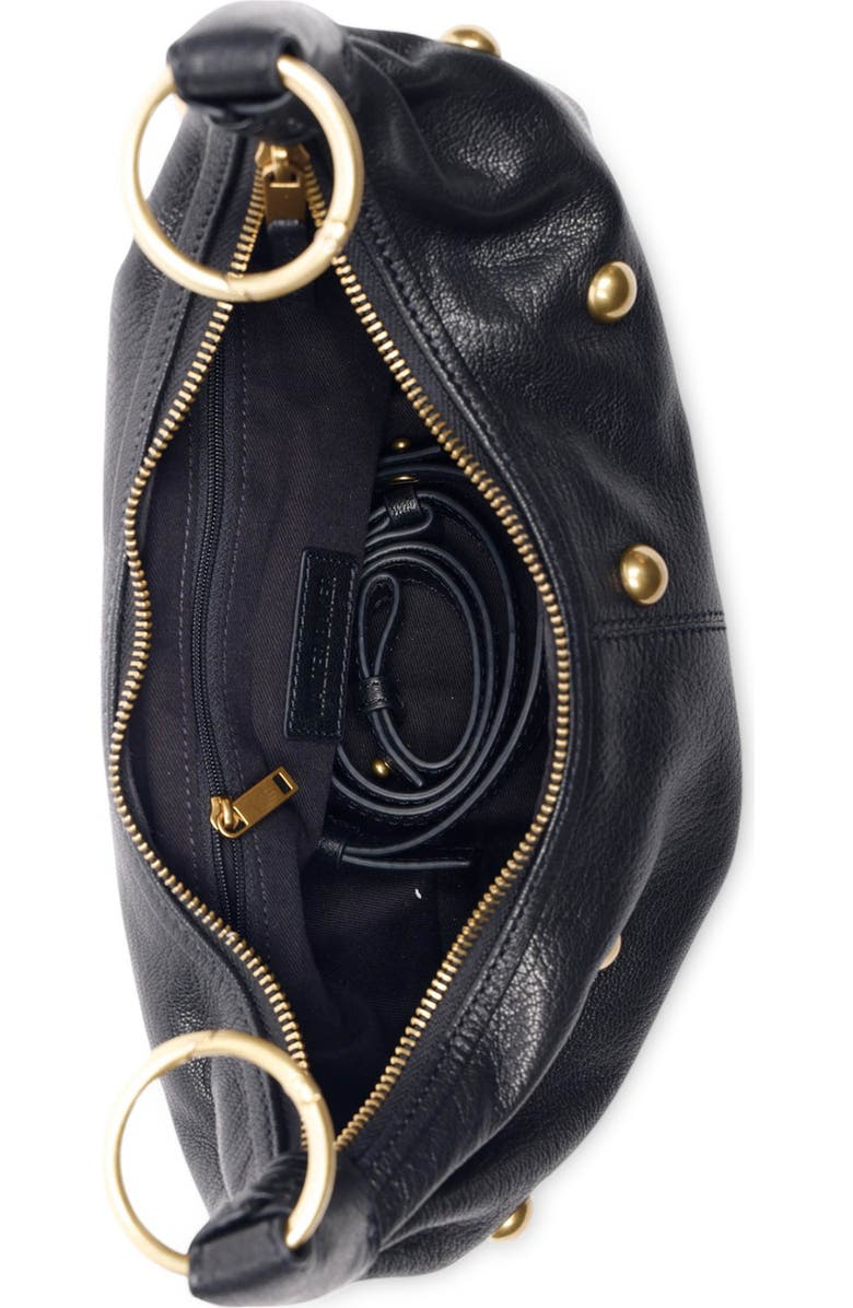 Walter Baker Miller Mini Hobo Bag, Alternate, color, Black