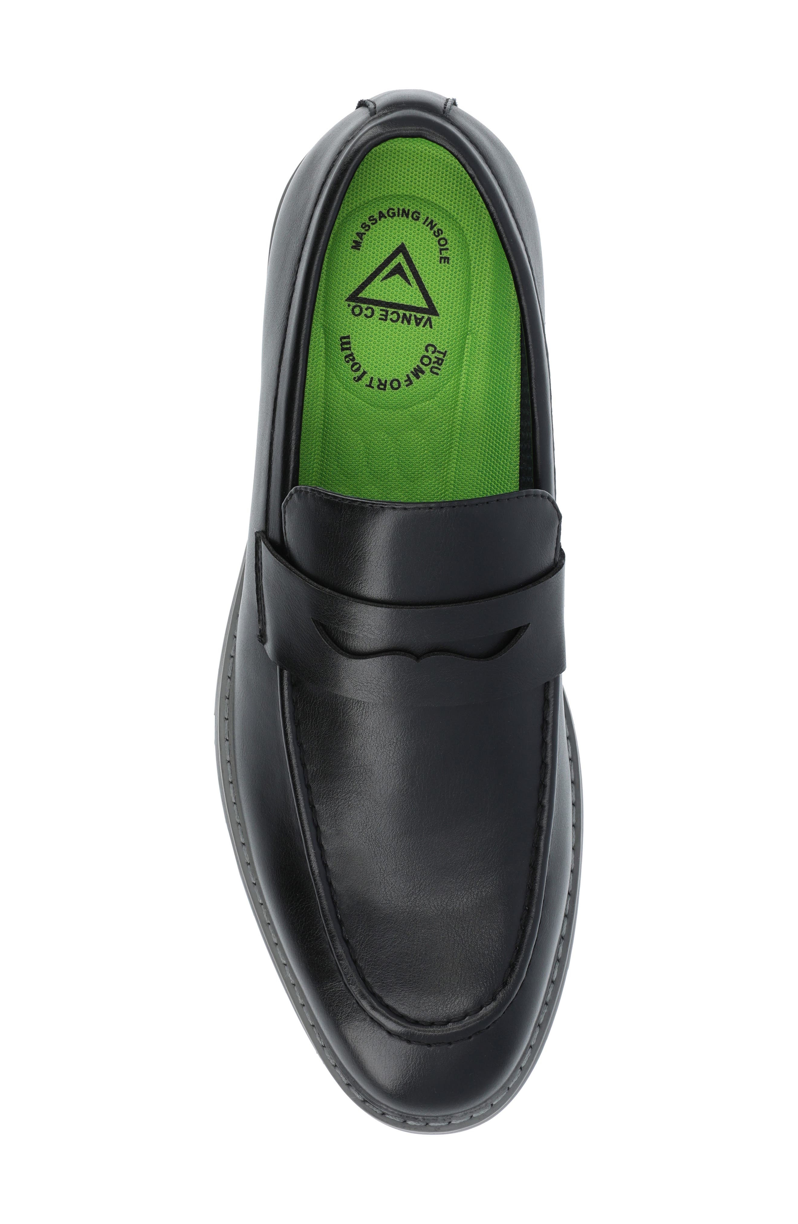 Kahlil Tru Comfort Penny Loafer, Alternate, color, BLACK