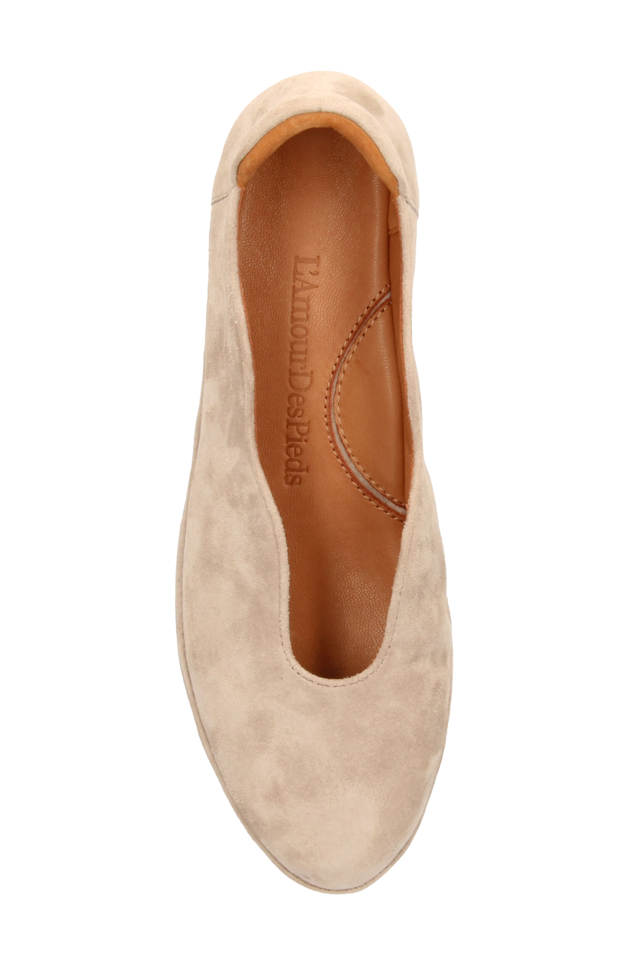 L'Amour des Pieds Bellara Round Toe Pump, Alternate, color, Taupe