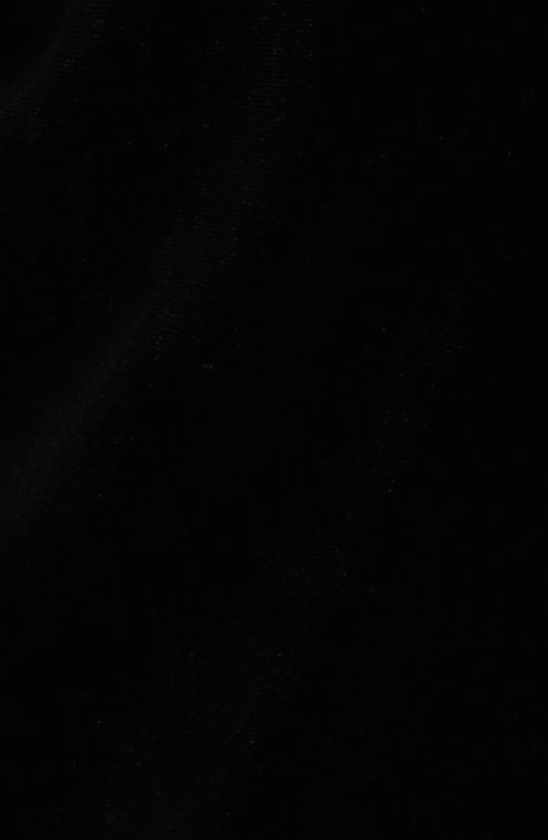 Anne Klein Stretch Velour & Satin Wrap Top, Alternate, color,