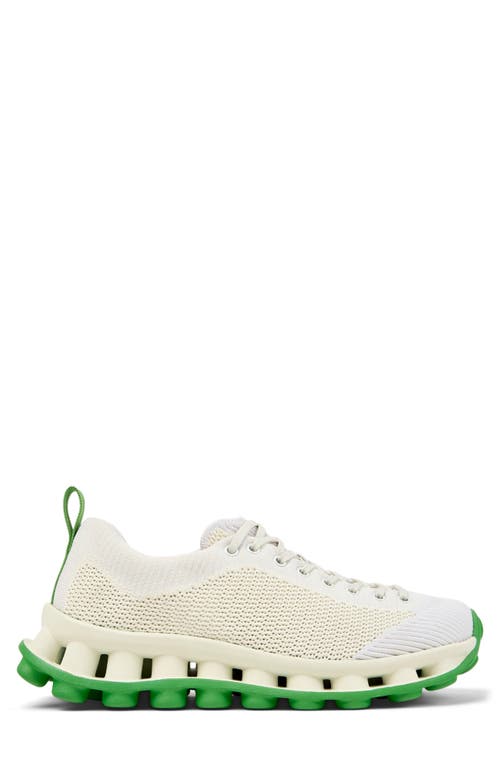 Camper X Sunnei Pelotissima Knitted Sneakers In White