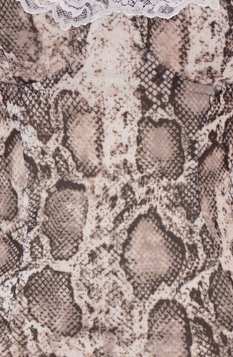 HOUSE OF CB Seraphina Corset Detail Long Sleeve Dress, Alternate, color,