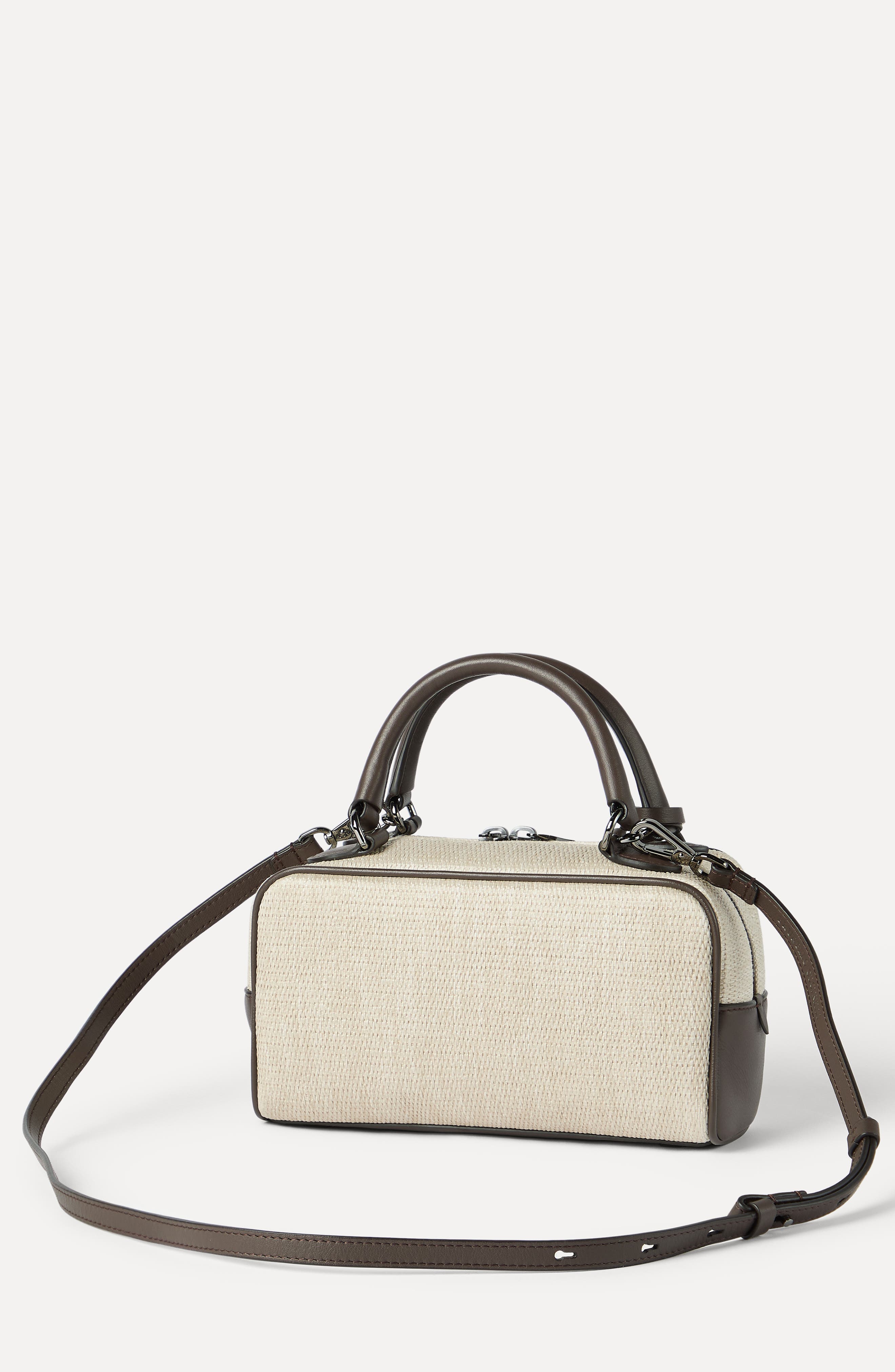 Brunello Cucinelli Explorer small Boston bag, Alternate, color, Rope
