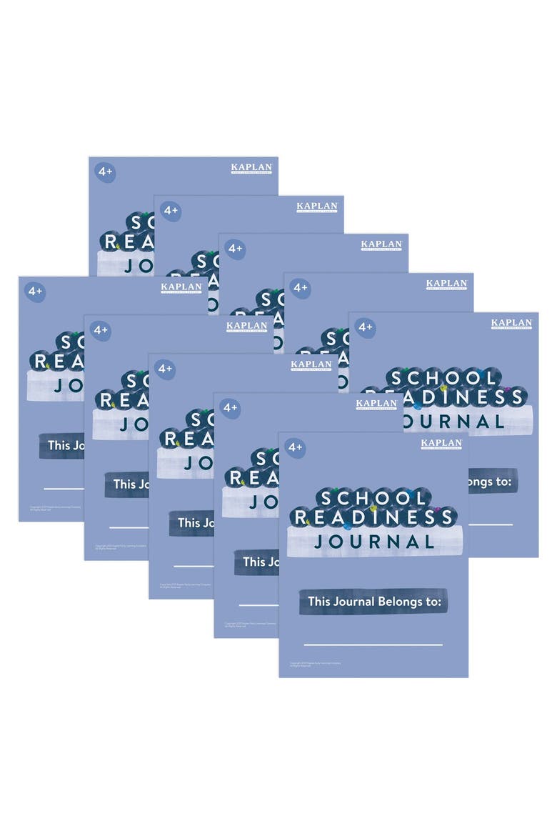 School Readiness Journals - Set of 10, Main, color, Blue