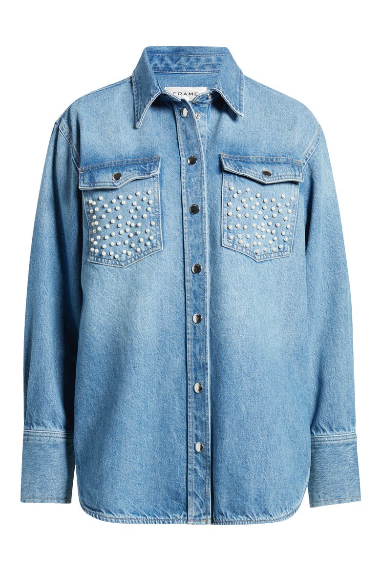 Atelier Oversize Shirt Jacket, Alternate, color, DAYLIGHT PEARL