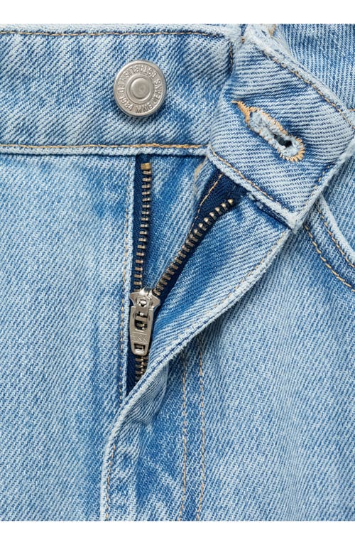 Shop Mango Matilda Mid Rise Straight Leg Jeans