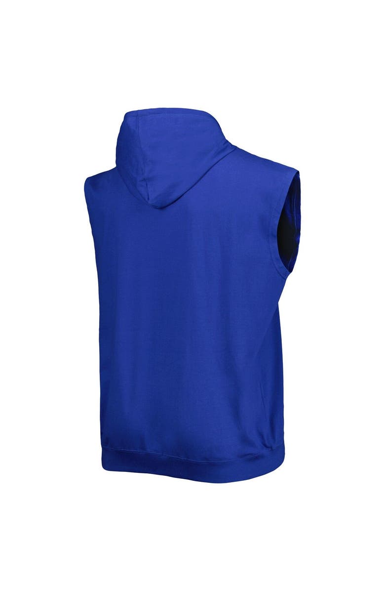 FANATICS Men's Fanatics Branded Royal Los Angeles Rams Big & Tall Muscle Pullover Hoodie, Alternate, color, 