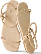 Haven Well Within Leather Double Strap Knot Sandals