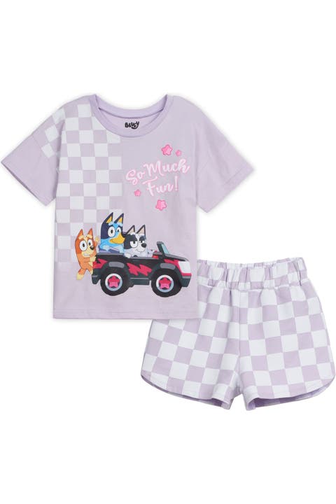 T-Shirt and French Terry Shorts Set