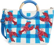 Collection XIIX Beaded East/West Tote Bag