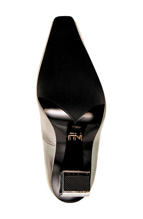 Ninety Union Pandora Patent Pump In Silver