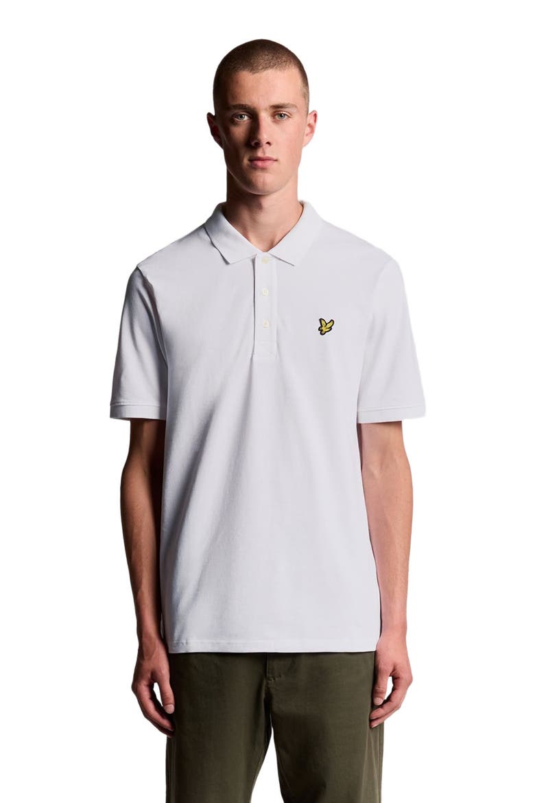 Plain Polo Shirt, Alternate, color, White