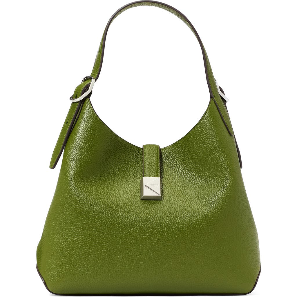 KATE SPADE KATE SPADE NEW YORK DECO PEBBLED LEATHER SHOULDER BAG