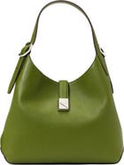 Kate Spade New York deco pebbled leather shoulder bag