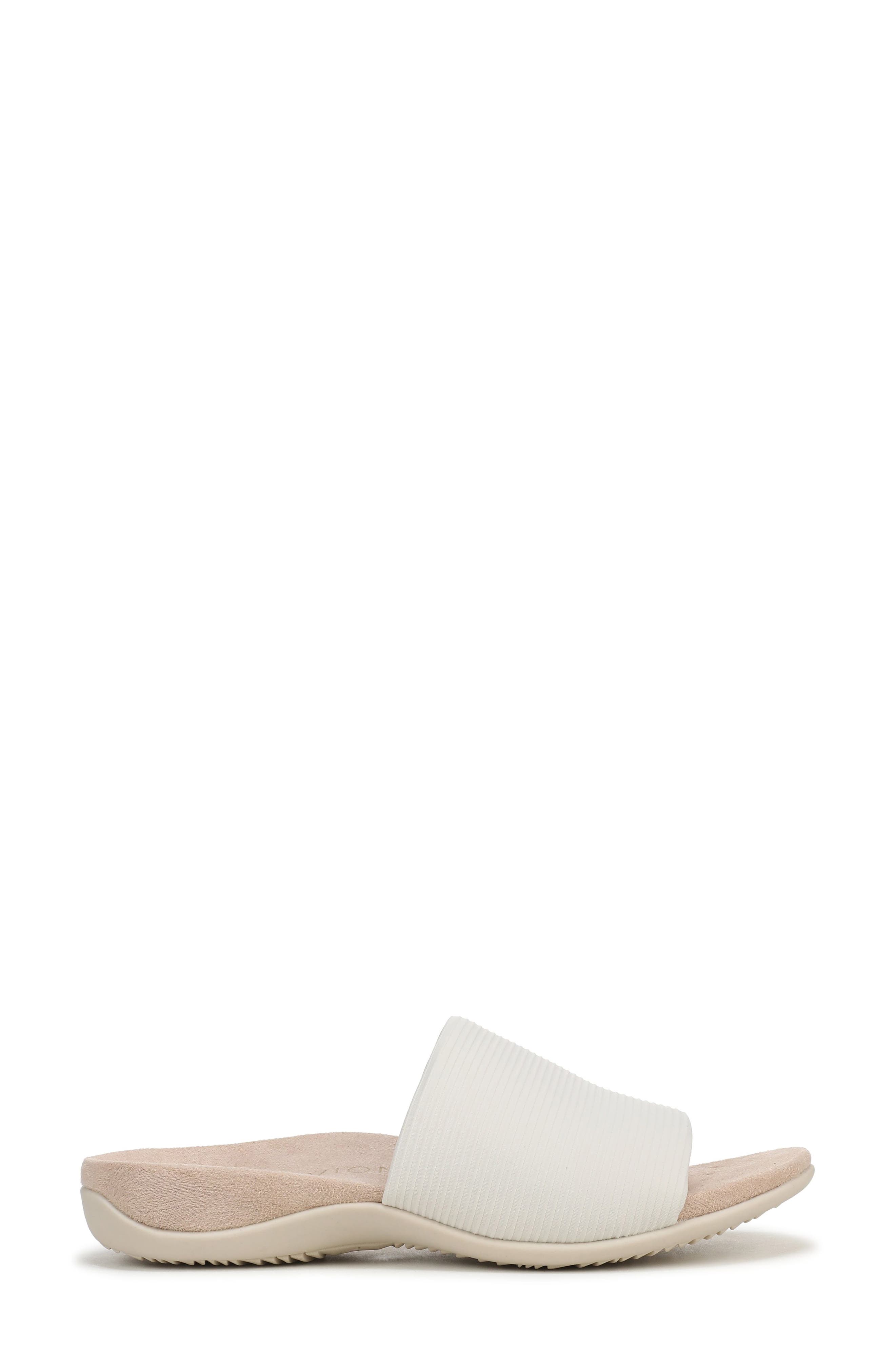 Renie Knit Slide Sandal, Alternate, color, CREAM