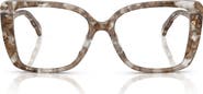 Tory Burch 53mm Square Optical Glasses