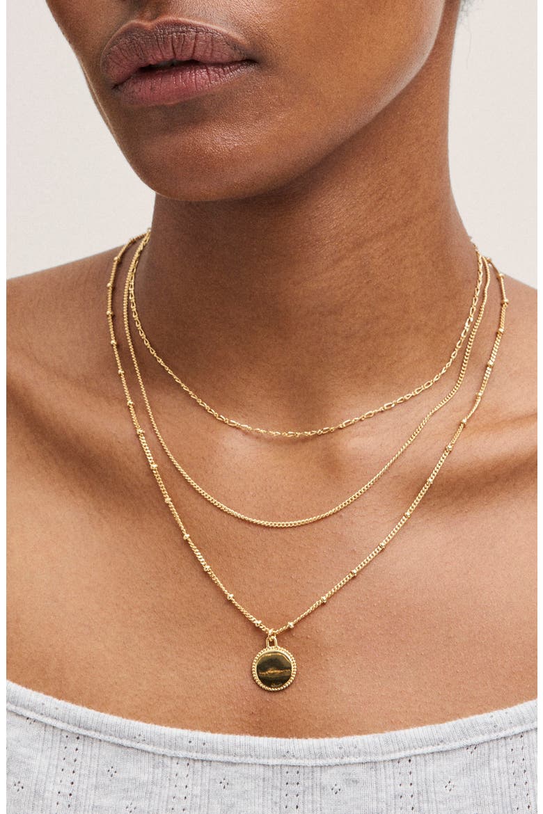 Maritime 3-Pack Necklace Set, Alternate, color, WARM GOLD