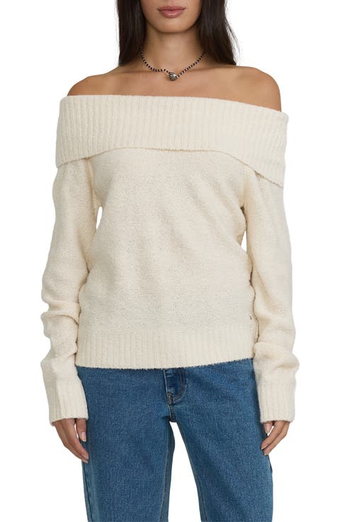 Drift Off Shoulder Sweater