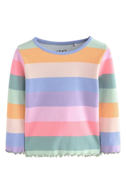 Next Kids' Stripe Long Sleeve Top In Multi