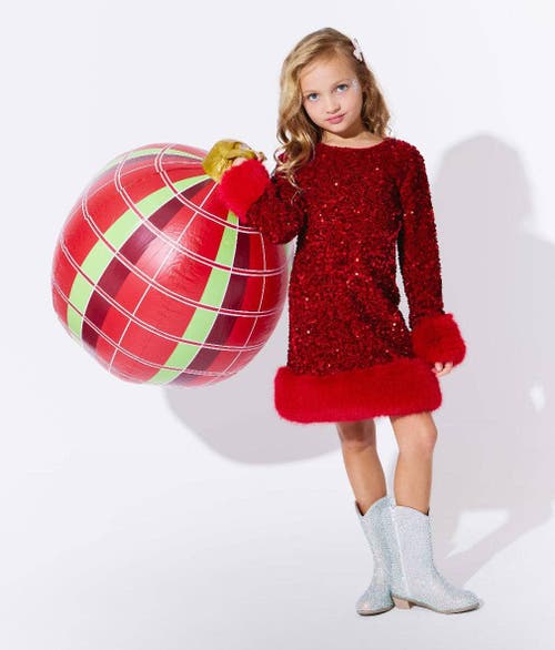 LOLA + THE BOYS LOLA + THE BOYS SHIMMER DRESS 