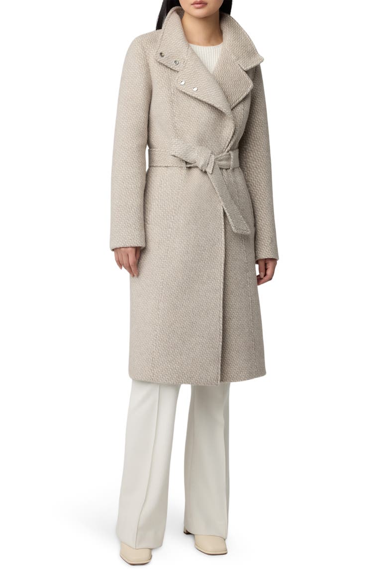 Genie Belted Coat, Main, color, HUSH