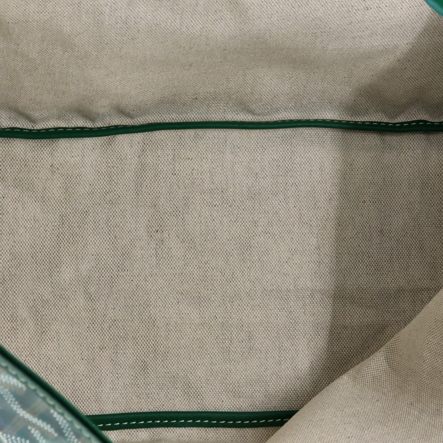 Pre-Owned Goyard Saint Louis Tote Coated Canvas PM, Alternate, color, Green