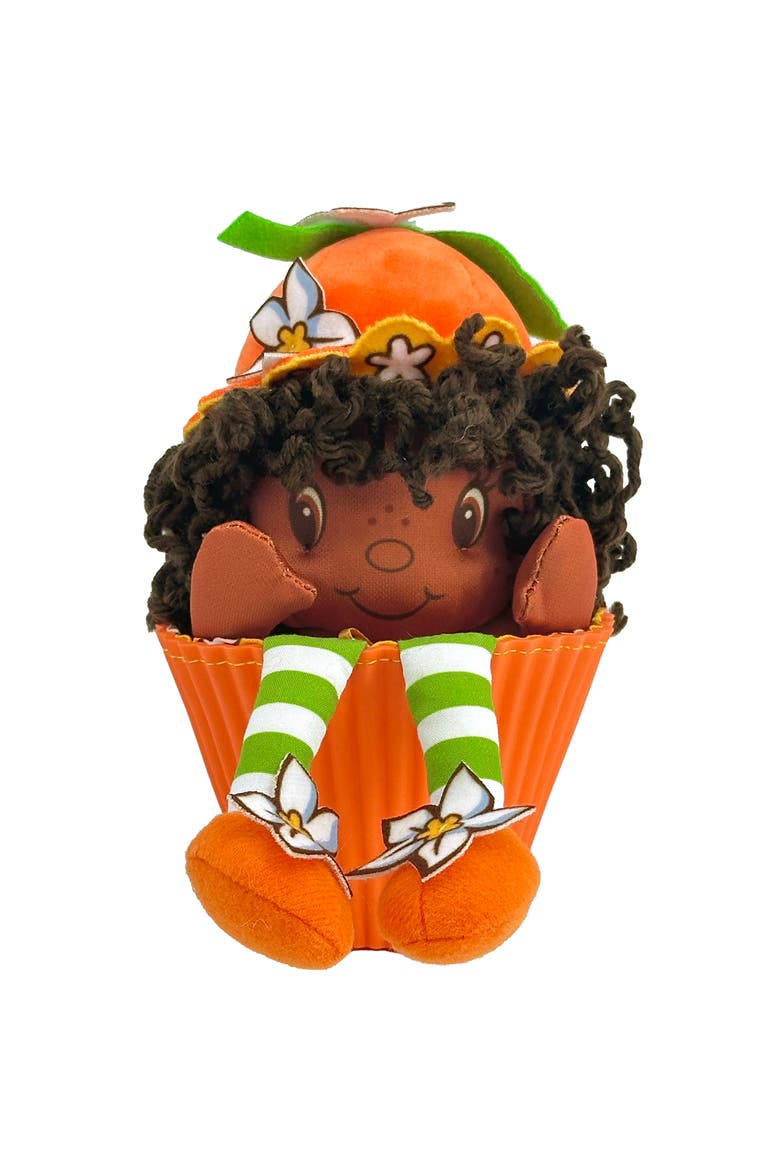 Pop n Flip 9 Inch Orange Blossom Plush Doll, Alternate, color, Orange
