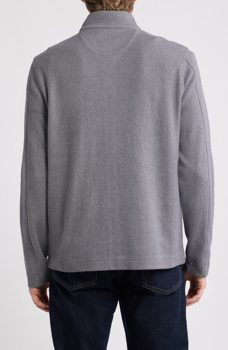 Johnston & Murphy Sueded Mixed Media Jacket, Alternate, color, Gray