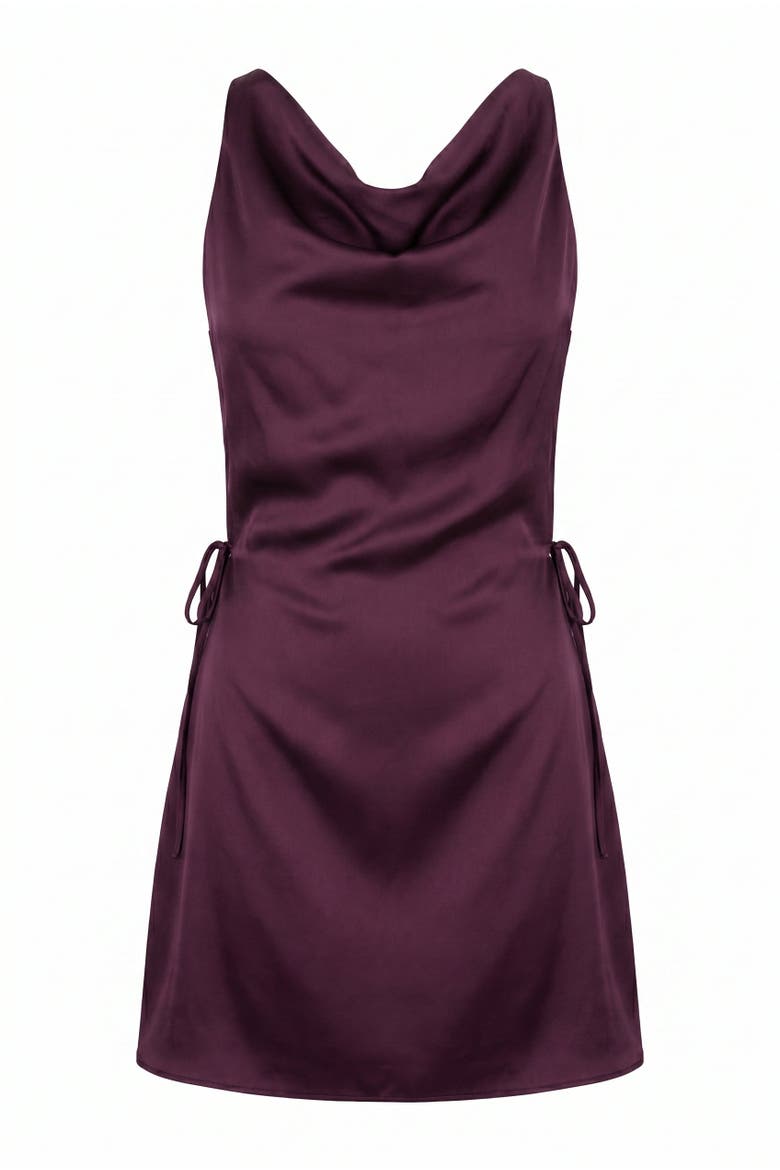 Marilyn Mini Nightgown, Main, color, Burgundy