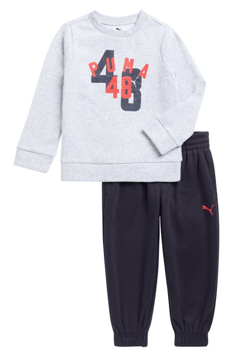 Kids' Logo Fleece Pullover & Joggers Set (Little Kid)