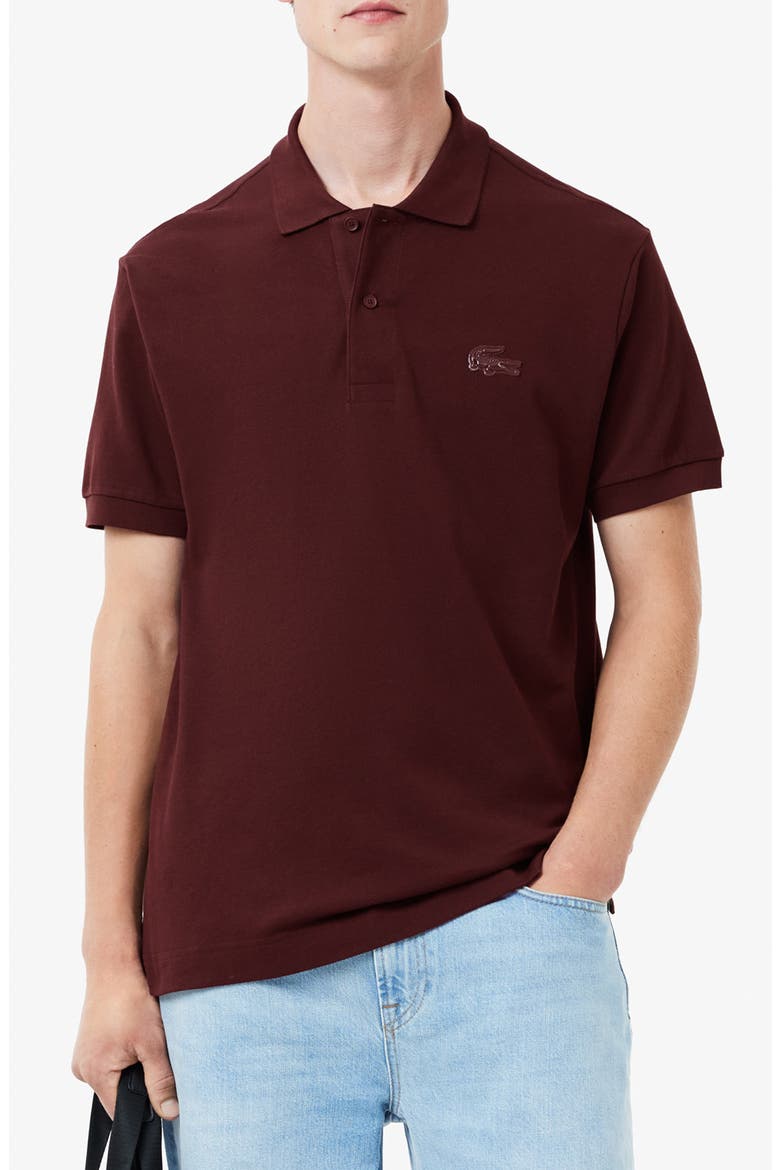 Small Croc Polo, Main, color, EXPRESSO