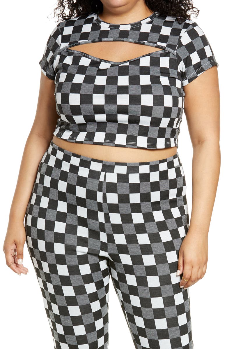 BP. Cutout Crop Tee, Main, color, 