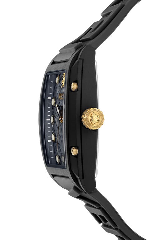 Versace Dominus Lady 44mm In Black