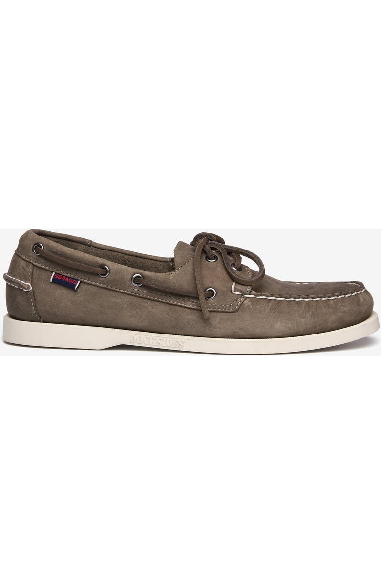 Sebago Docksides Portland CH Boat Shoes, Main, color, Dk Grey