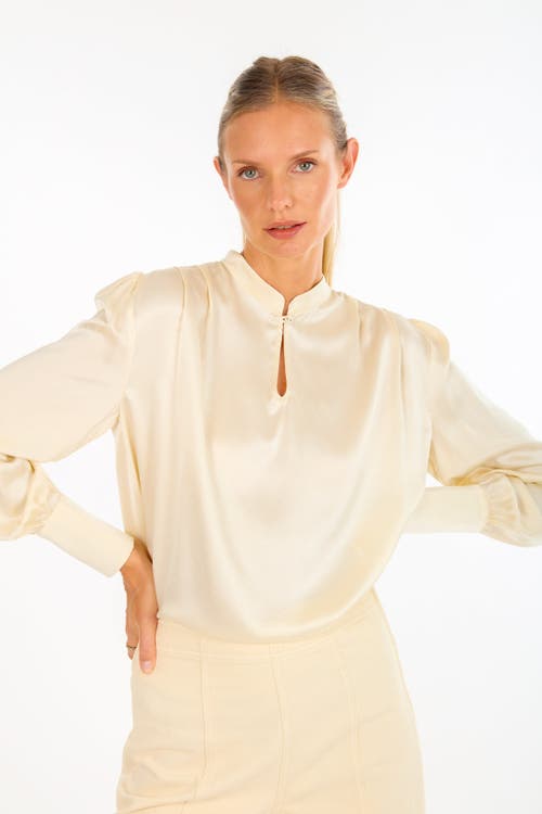 Secret Mission Arden Blouse In Multi