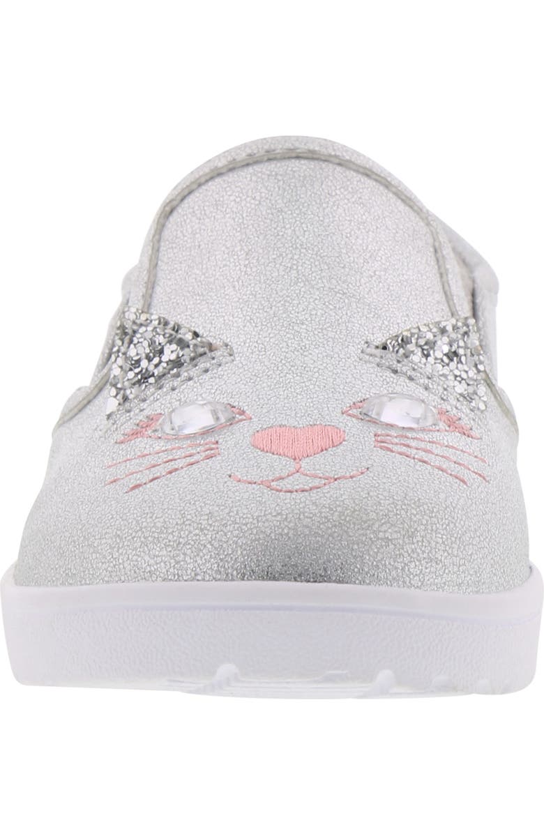 Børn Bailey Jaslyna Slip-On Glitter Sneaker, Alternate, color,
