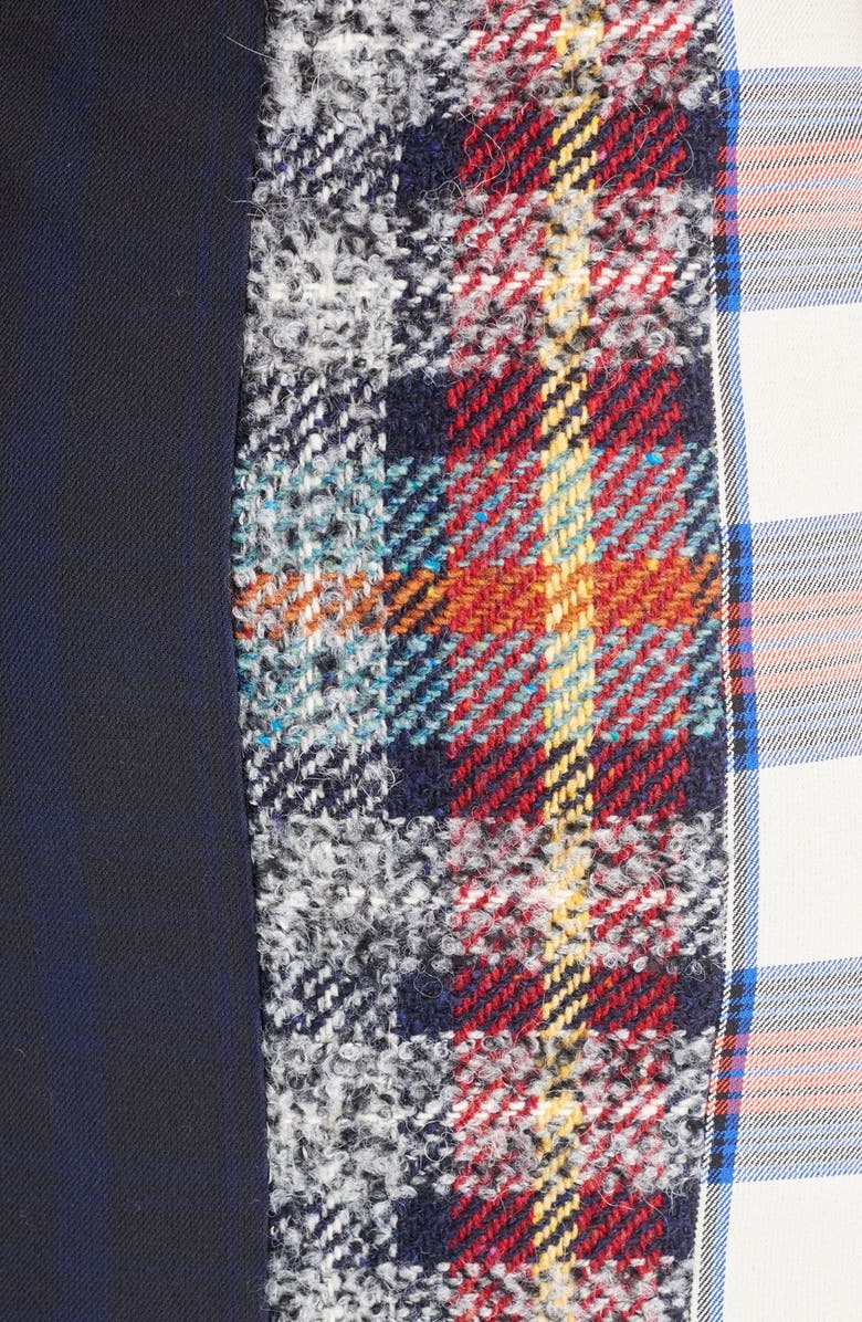 Acne Studios Polina Pieced Midi Skirt, Alternate, color,