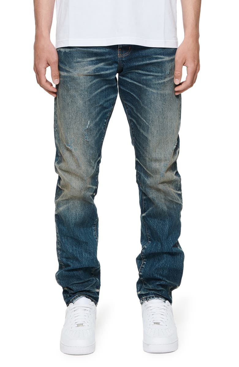 PURPLE BRAND 2 Year Dirty Fade Straight Leg Jeans, Main, color, 